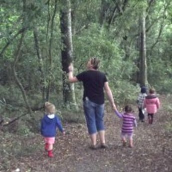 Sprouts educator takes kids on bush walk