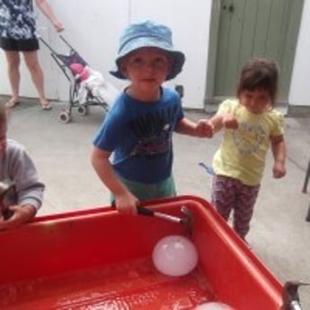 Children hammer time