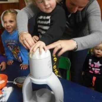 Dannevirke educator has fun with kids