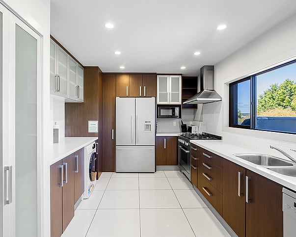 Large self-contained kitchen at Gather Taupo