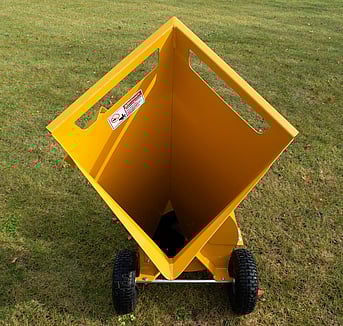 Stevens Chipper Shredder Diamond-Shaped Chute Opening