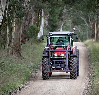 Massey Ferguson 5M on the road