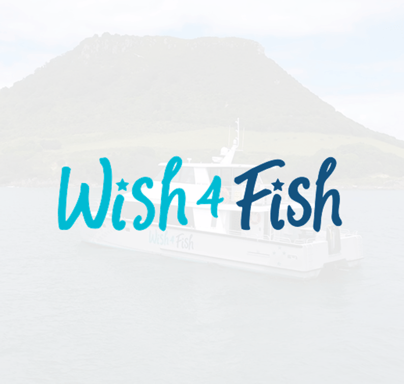 Wish for Fish logo – enabling ocean experiences for people with health challenges