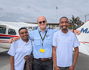 Flying for the hearts: 'Level-up' for MAF's maternal child health clinic flights