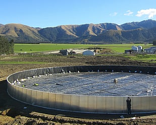Dairy effluent tank