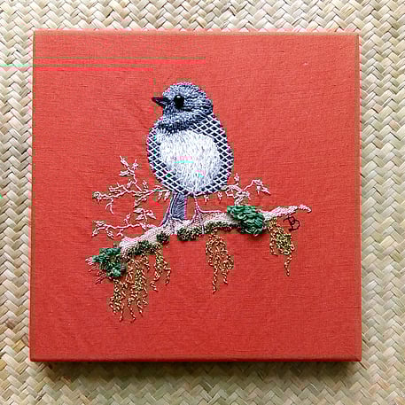 South Island Robin / Toutouwai artwork