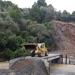 Hawke's Bay Forest Bridge, inserting a new bridge in Hastings Forest, Hawke's Bay Forest Bridge, Landscaping Hawke's Bay