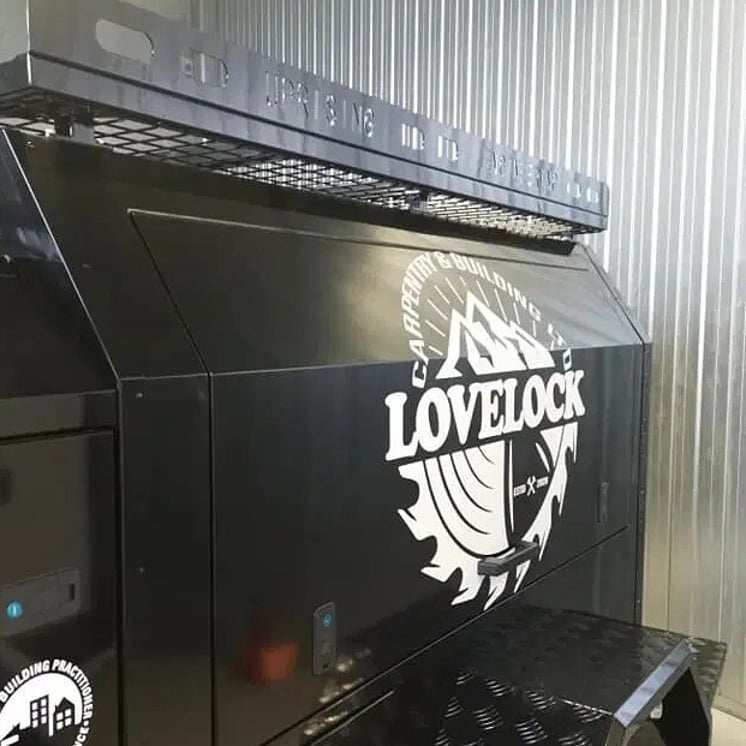 Lovelock Carpentry tradesman trailer