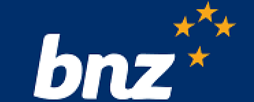 BNZ logo in blue rectangle