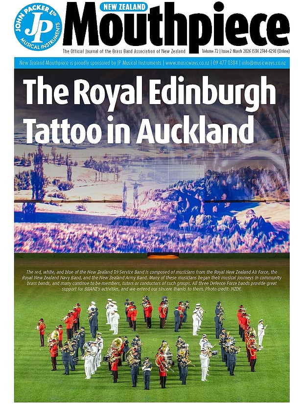 The New Zealand Brass Band Mouthpiece