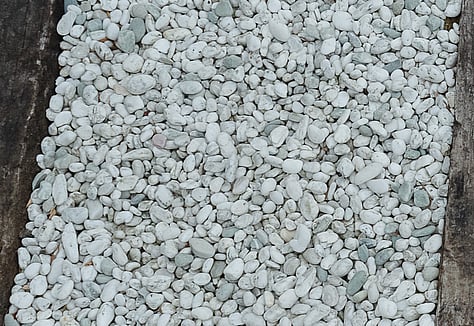 Awarua White Jade Pebble Decorative Stone