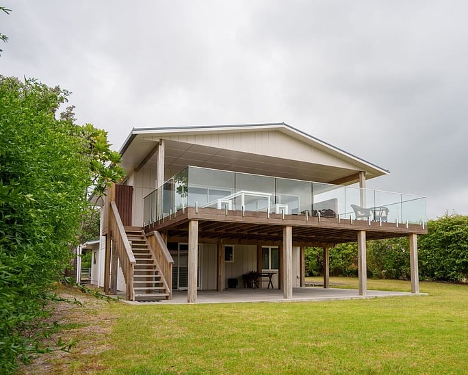 Image of Riverview Road, renovated home by Whitechurch Construction, Waikato residential builders.