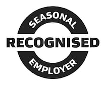 Recognised Seasonal Employer Logo