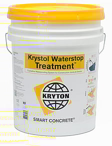 Damp-proofing Treatment for Joints - Krystol Waterstop Treatment&trade; is a cementitious crystalline slurry that is applied to horizontal and vertical construction joints to provide additional waterproofing protection, and protect rebar from corrosion.