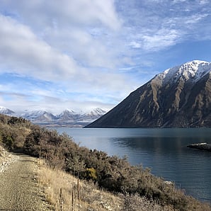 Biking on the Roxburgh Gorge
