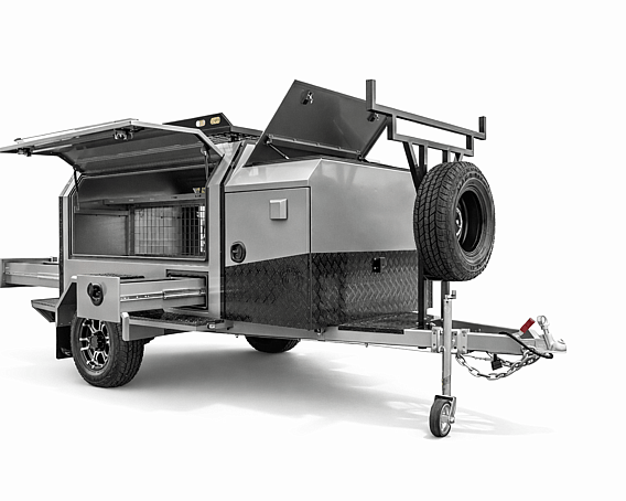 Pro Trade Series TP75 doors open