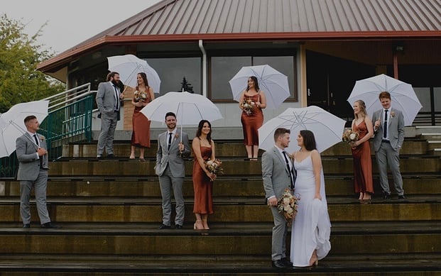 Dried flower wedding flowers by Raglan Florist Wild About Eve