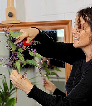 I'm Lorraine, business owner and florist at Wild About Eve Raglan Florist