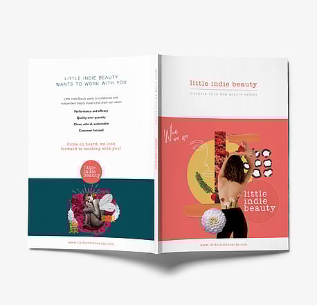 Logo Design on Printed Booklet