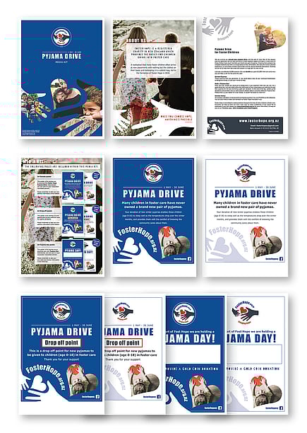 Pyjama Drive for Foster Hope, NZ