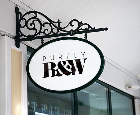 Logo Design on Street Signage