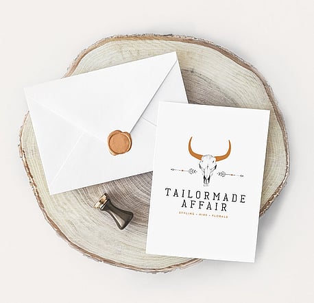 Logo Design on Postcard | Wellington Graphic Design