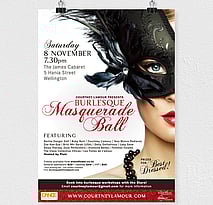 Event poster design and print &ndash; Designerbloom Graphic Design &ndash; Wellington, New Zealand