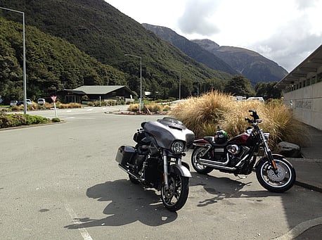 Dawn and Steve @ Arthurs Pass South Island Trip