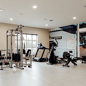 Gym at The Grange Lifecare Village in Mosgiel