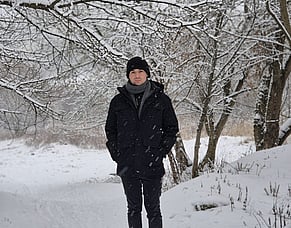 Keegan is back from the cold!