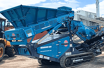 Powerscreen Warrior 600 for hire
