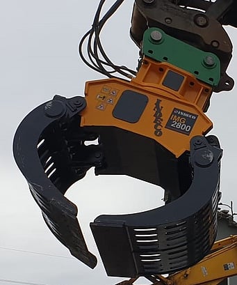 Indeco IMG 2800 Multi Grab hydraulic attachment