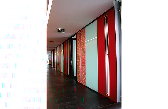 Contemporary art installation