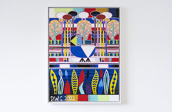 Colourful contemporary art