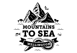 Mountains to Sea Wellington Logo