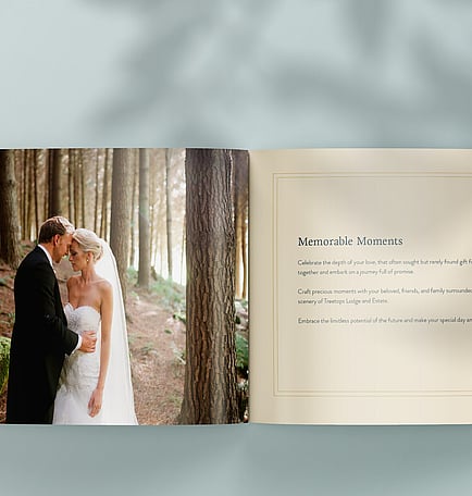 Wedding brand and printed brand application by Poppyseed Design | Wedding Business Branding