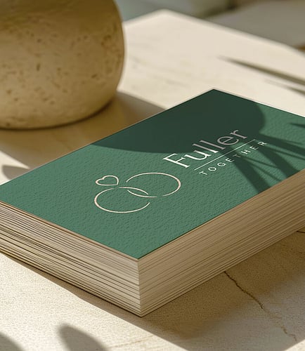 Brand collateral project for a wedding business