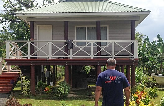 Wiri Pacific Kitset House in South Pacific
