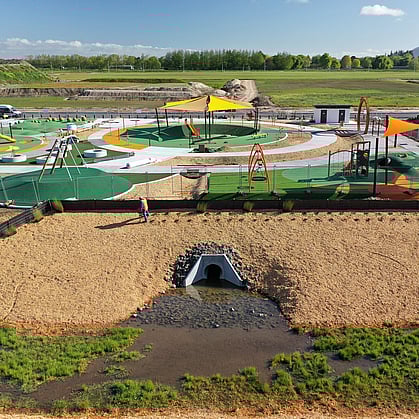 Quality civil planting in residential development, Waikato