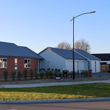 Exterior new build home