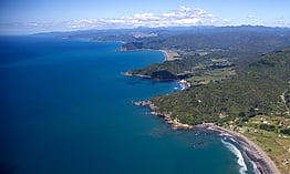Bay of plenty coastline