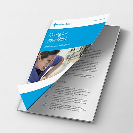 Gillies hospital brochure design