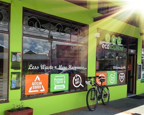 Bus stop sign design