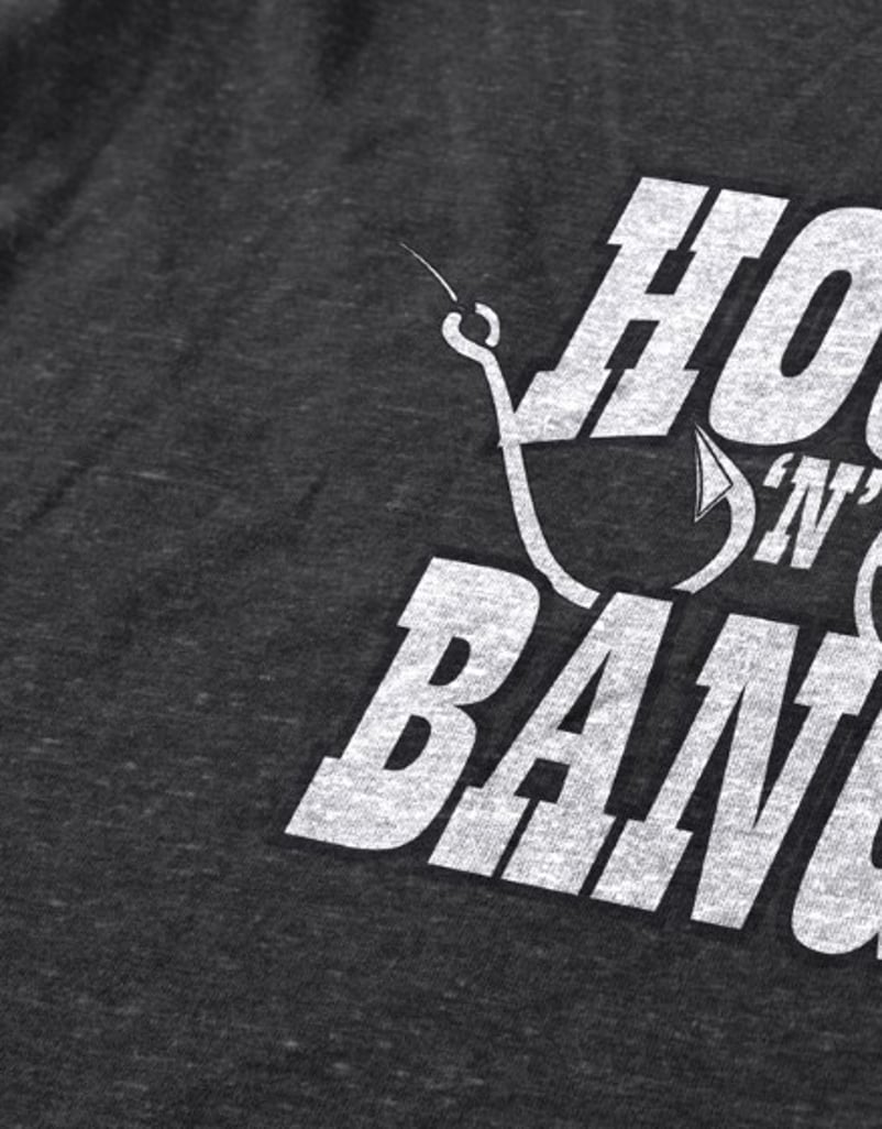 Hunting and fishing logo design