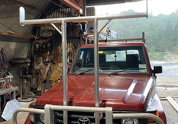 Aluminium racks for ute by Alted