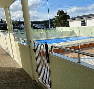Pool fencing upgrade Tairua