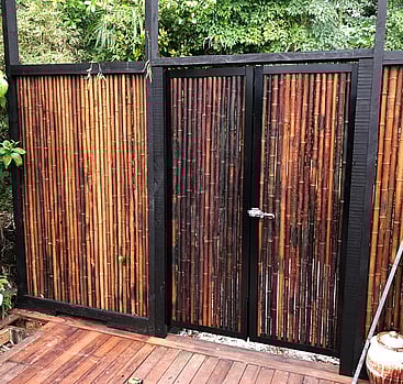 Aluminium framing for fence