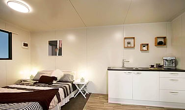 sleepouts with kitchen