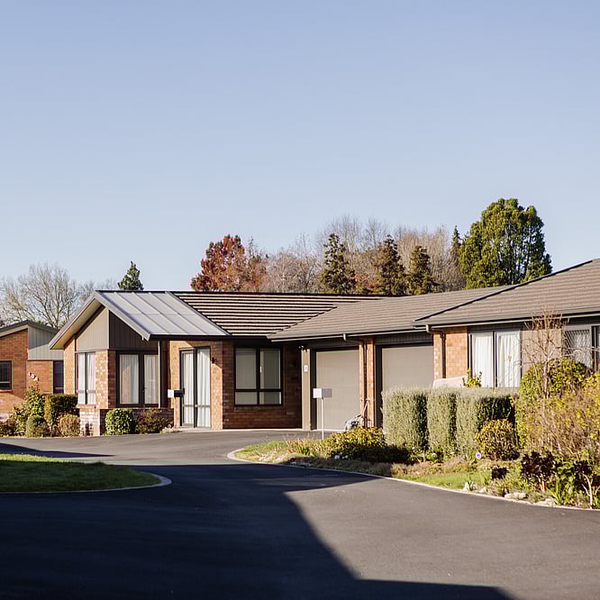 Street view at Eventide Retirement Village