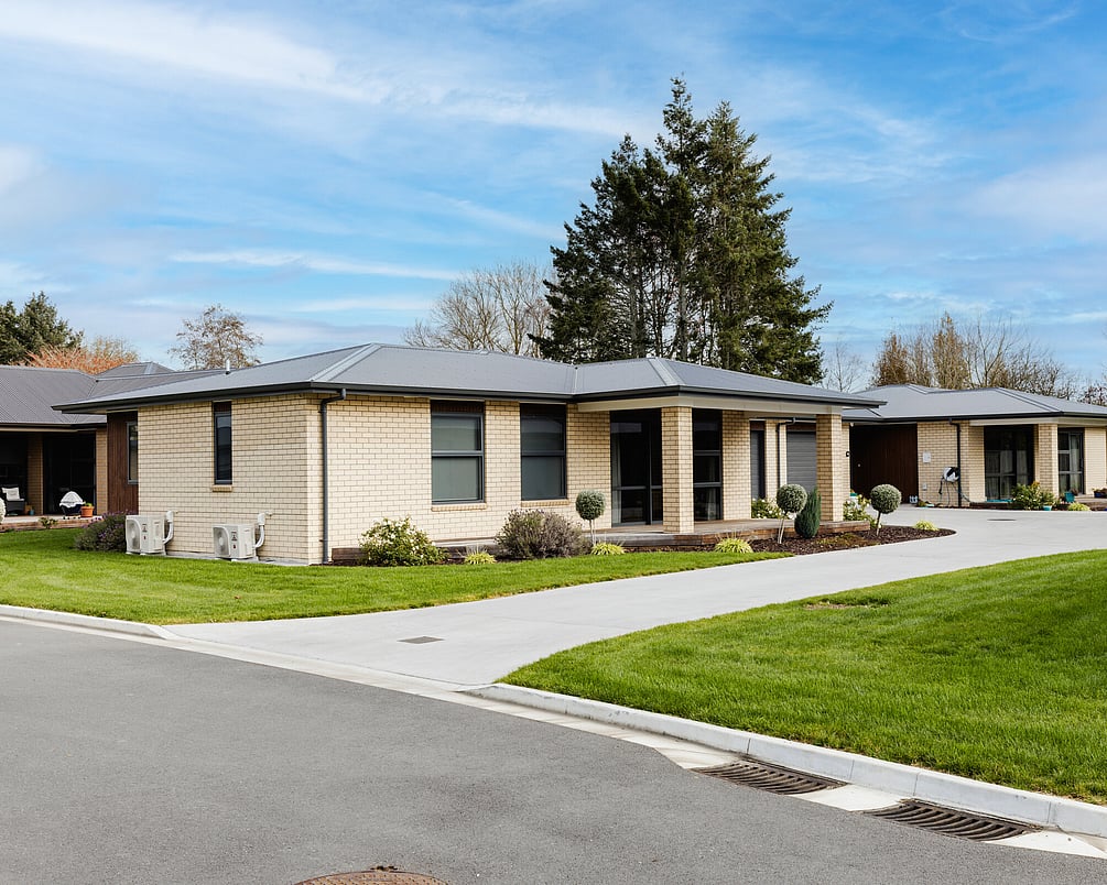 Houses in Atawhai Assisi Retirement Village